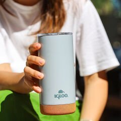 Igloo Cork Mug 500ml-DUMAN MAVİ
