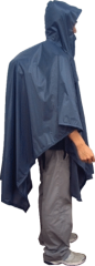 Jr Gear Poncho Unisex Panço Yağmurluk-MAVİ