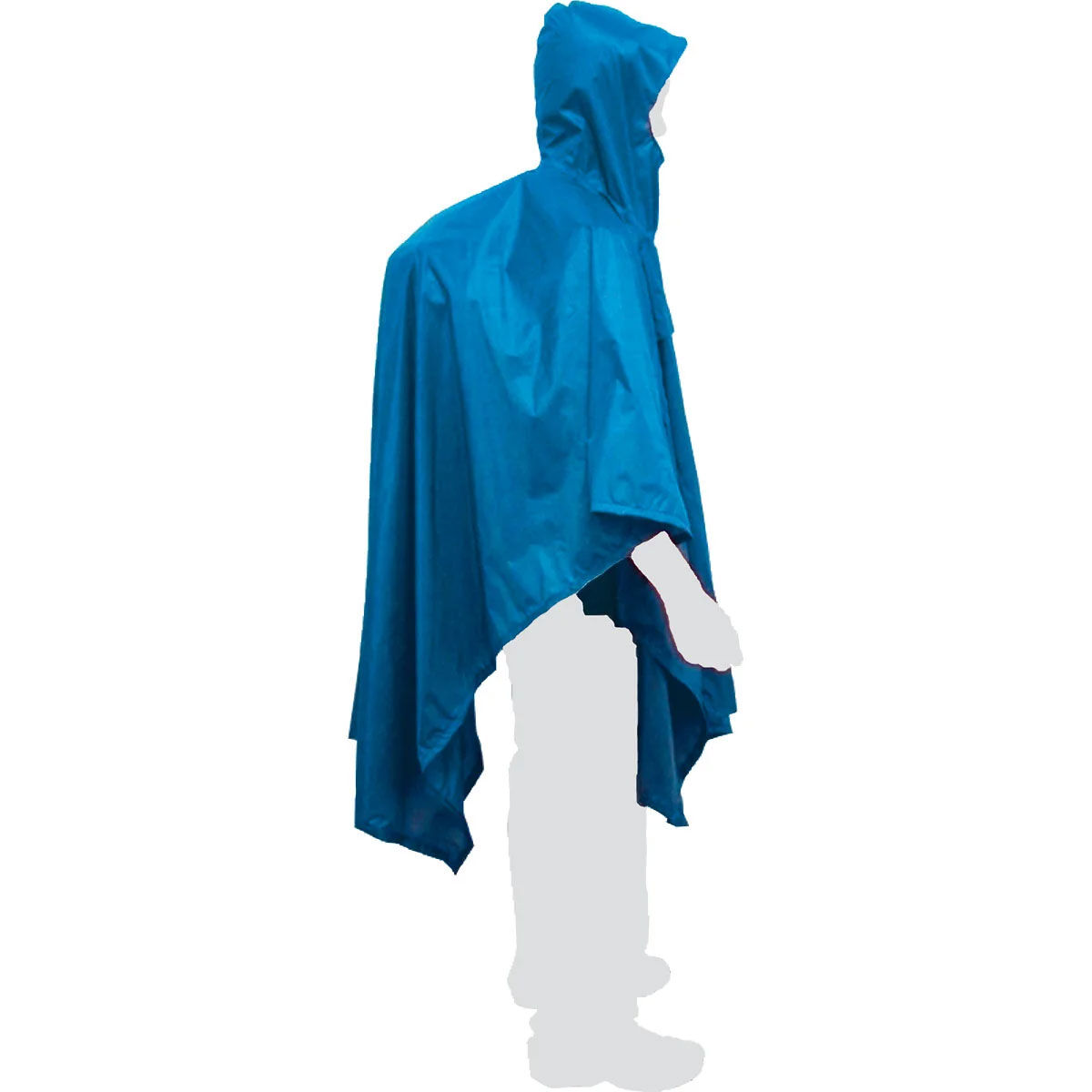 Jr Gear Poncho Unisex Panço Yağmurluk-MAVİ