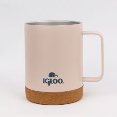 Igloo Cork Mug 350ml-BEJ