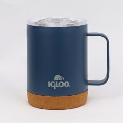 Igloo Cork Mug 350ml-MAVİ