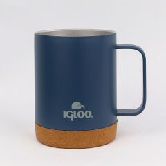 Igloo Cork Mug 350ml-MAVİ
