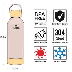 Igloo Hydrate Pro Termos 500ml-BEJ