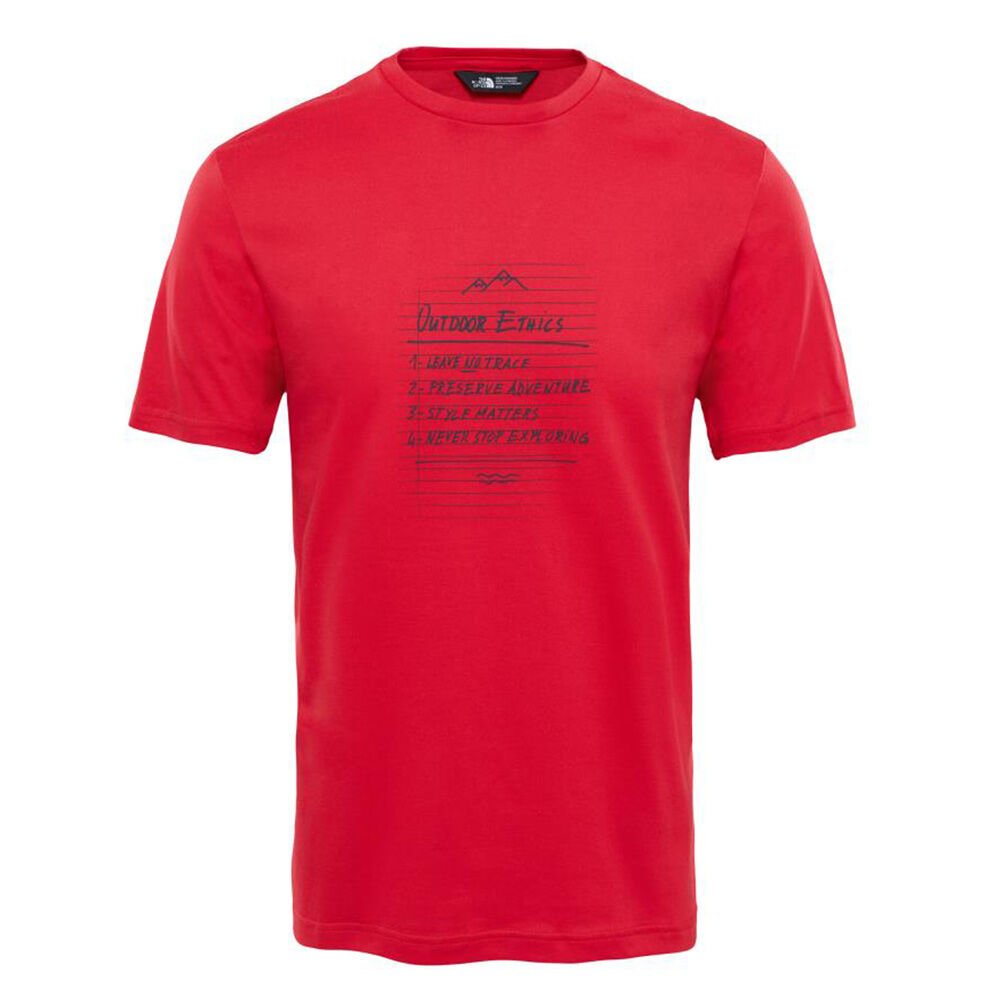 The North Face M Tansa Tee Erkek T-Shirt-KIRMIZI