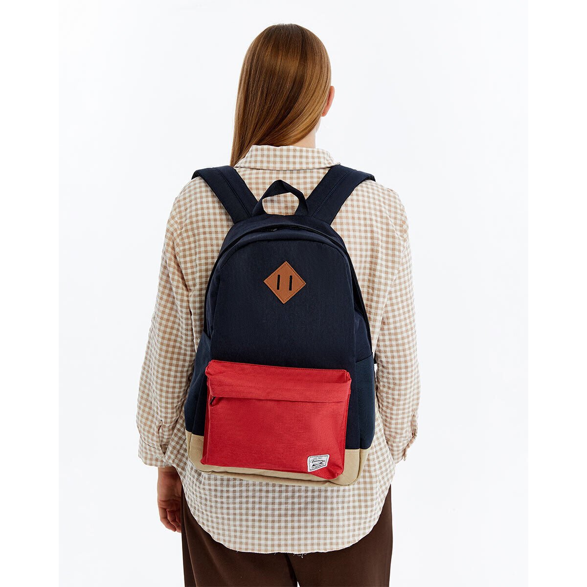 FreeCamp DayPack Limited Sırt Çantası-LACİVERT-KIRMIZI