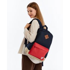 FreeCamp DayPack Limited Sırt Çantası-LACİVERT-KIRMIZI