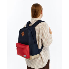 FreeCamp DayPack Limited Sırt Çantası-LACİVERT-KIRMIZI