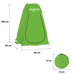 Gigatent Pop-Up Kamp Kabin Tuvalet Çadır