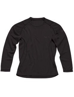 Regatta Base T-Shirt  L/S Kadın Uzun Kollu Üst İçlik-SİYAH