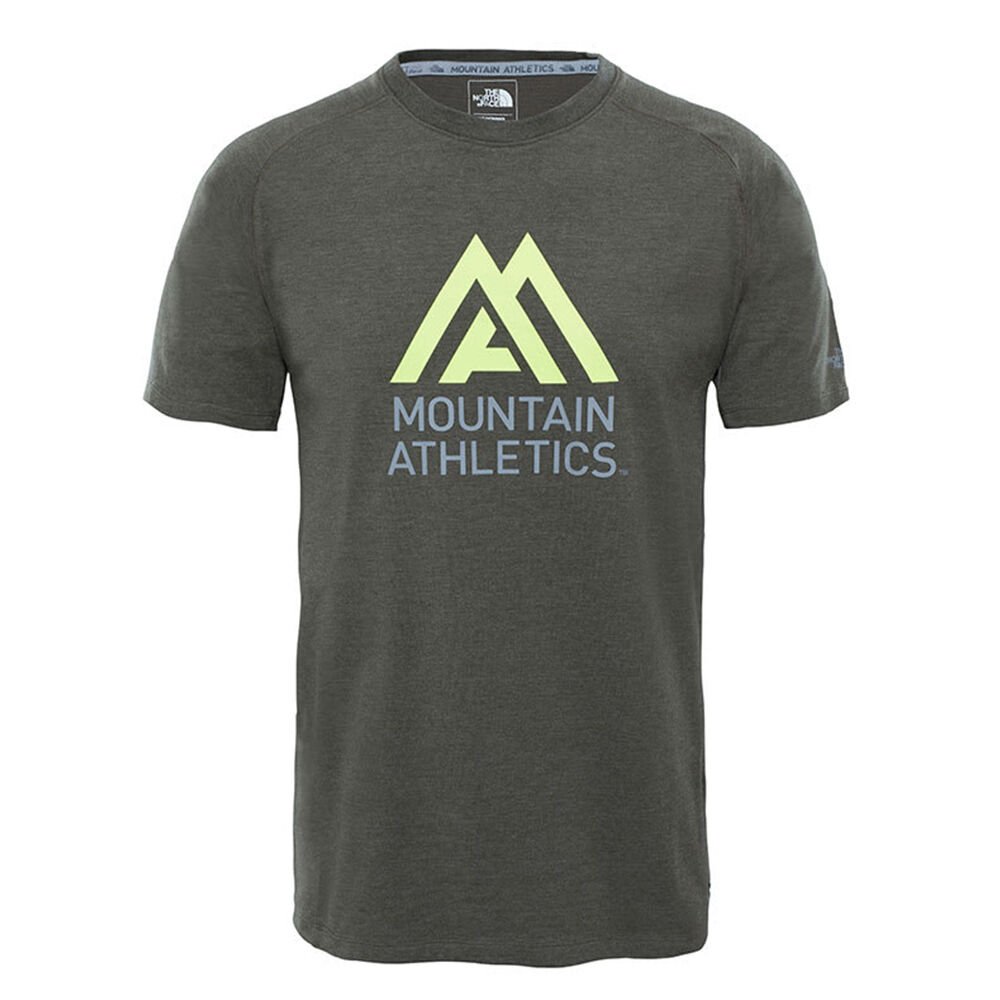 The North Face M Wicker Graphi CR EU Erkek T-Shirt-YEŞİL