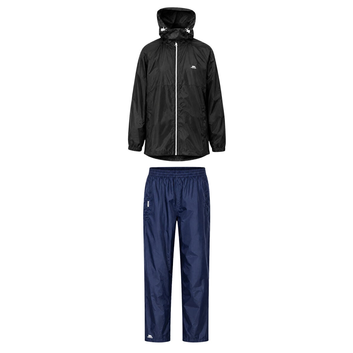 A&C Packway Unisex Alt Üst Takım Rüzgarlık-SİYAH