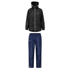A&C Packway Unisex Alt Üst Takım Rüzgarlık-SİYAH