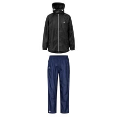 A&C Packway Unisex Alt Üst Takım Rüzgarlık-SİYAH