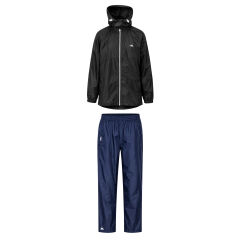 A&C Packway Unisex Alt Üst Takım Rüzgarlık-SİYAH