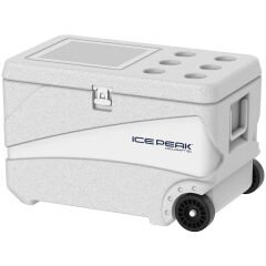 IcePeak CoolCraft 80 Tekerlekli Buzluk 75.2 Litre-BEYAZ