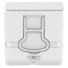 IcePeak CoolCraft 80 Tekerlekli Buzluk 75.2 Litre-BEYAZ