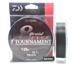Daiwa Tournament 8B Evo 135mt 0,14mm Olta Misinası