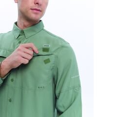 FreeCamp Novella Erkek Gömlek-YEŞİL