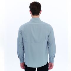 FreeCamp Novella Erkek Gömlek-GRİ