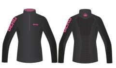 Berg Endura Uzunkollu Kadın T-Shirt-SİYAH