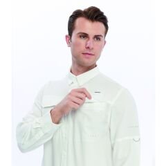 FreeCamp Novella Erkek Gömlek-BEYAZ