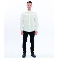 FreeCamp Novella Erkek Gömlek-BEYAZ