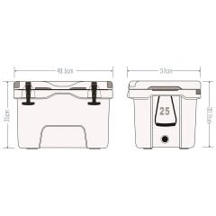 Icepeak Aden Buzluk 25 Litre