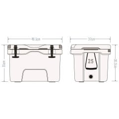 Icepeak Aden Buzluk 25 Litre