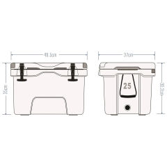 Icepeak Aden Buzluk 25 Litre