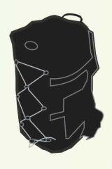 Jr Gear Discovery Su Geçirmez Trekking Sırt Çantası 40 Litre Siyah