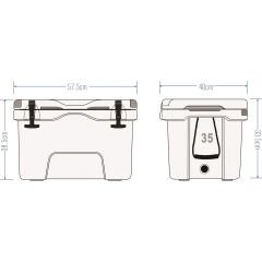 Icepeak Aden Buzluk 35 Litre