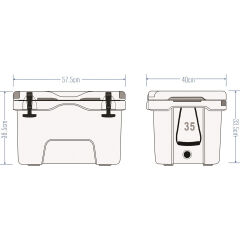 Icepeak Aden Plus Buzluk 35 Litre