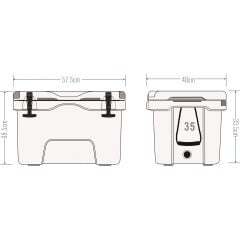 Icepeak Aden Plus Buzluk 35 Litre