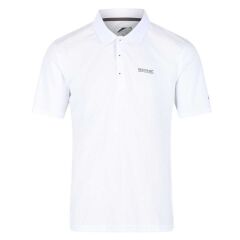 Regatta Maverik V Polo Yaka Erkek T-Shirt-BEYAZ