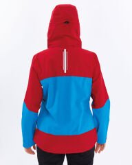 Mapamyumco Windbreaker Kadın Ceket-MAVİ-KIRMIZI