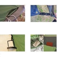 BreezeTime GoGoNature D6 Otomatik Çadır-BEJ