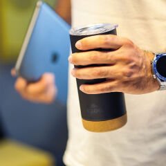 Igloo Cork Mug 500ml-SİYAH