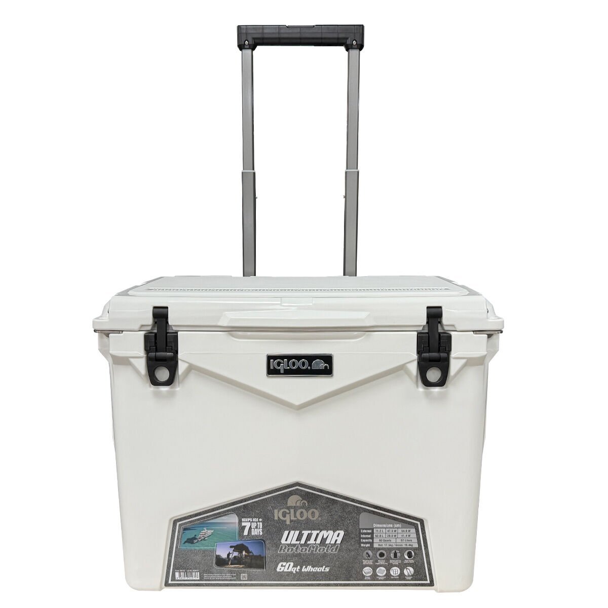 IGLOO Ultima 60 Qt Tekerlekli RotoMold Buzluk 57 Litre