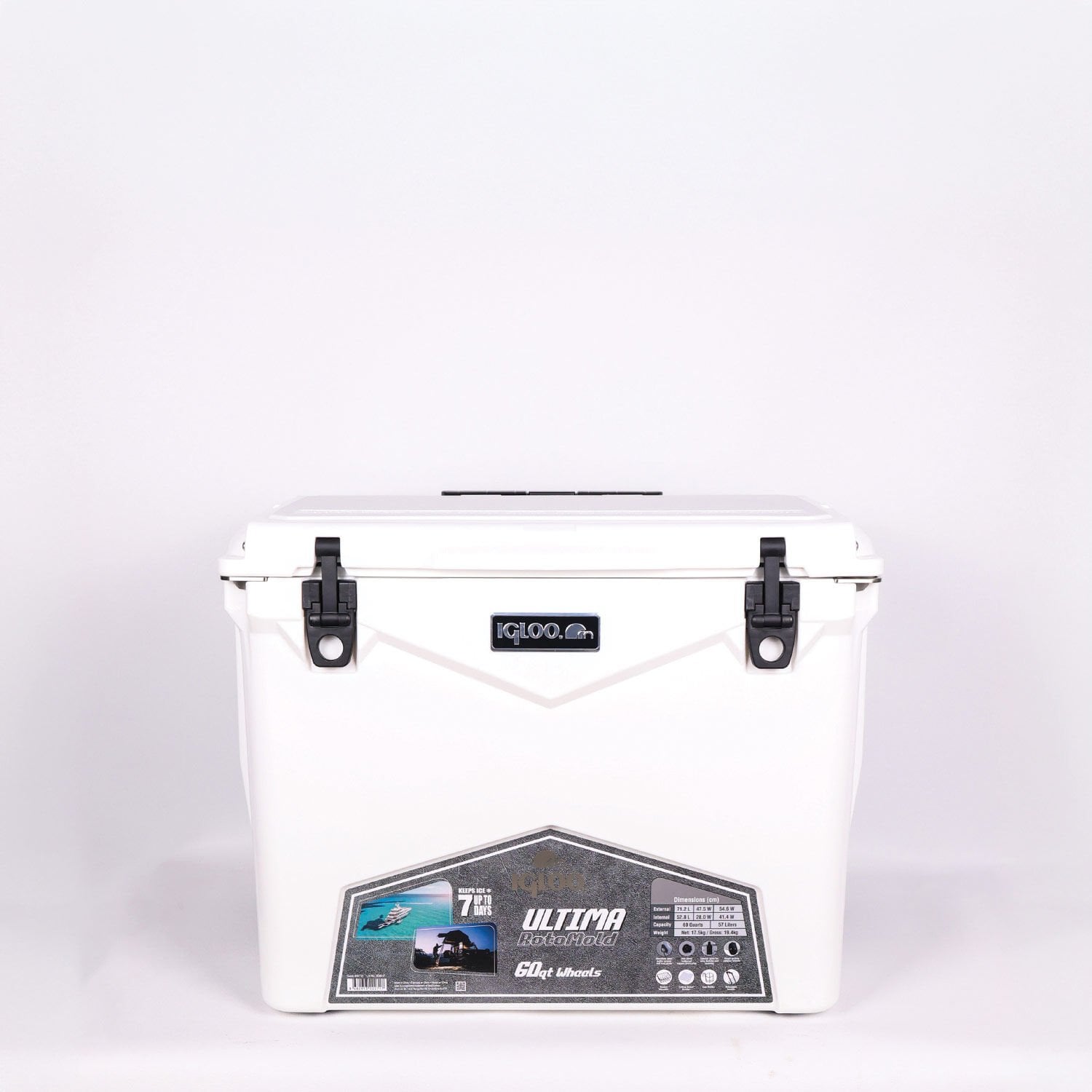 IGLOO Ultima 60 Qt Tekerlekli RotoMold Buzluk 57 Litre