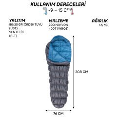 Klymit KSB15 Kaz Tüyü Uyku Tulumu