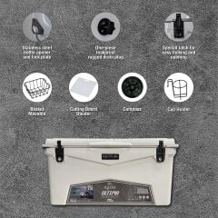 IGLOO Ultima 75 Qt RotoMold Buzluk 71 Litre