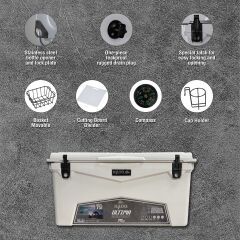 IGLOO Ultima 75 Qt RotoMold Buzluk 71 Litre