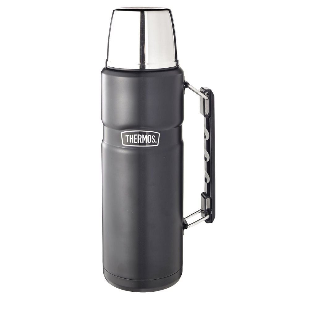 Thermos SK2010 Stainless King Büyük Siyah Termos 1.2 Litre-SİYAH