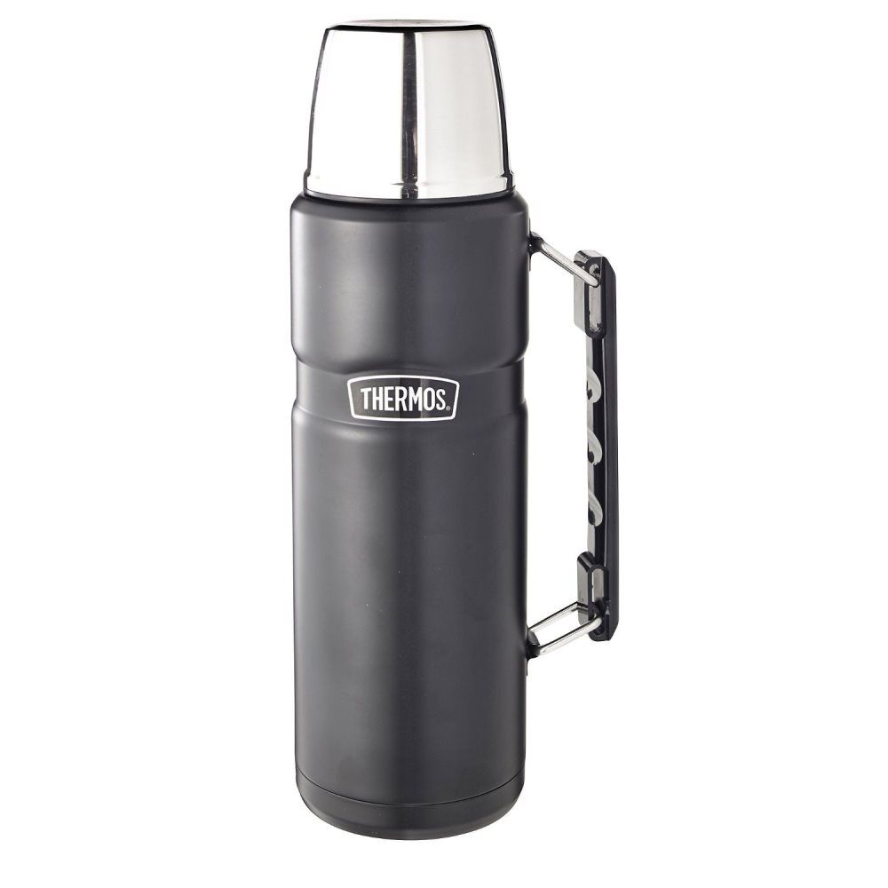 Thermos SK2010 Stainless King Büyük Siyah Termos 1.2 Litre-SİYAH