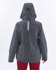 Mapamyumco Windbreaker Kadın Ceket-FÜME