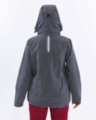 Mapamyumco Windbreaker Kadın Ceket-FÜME