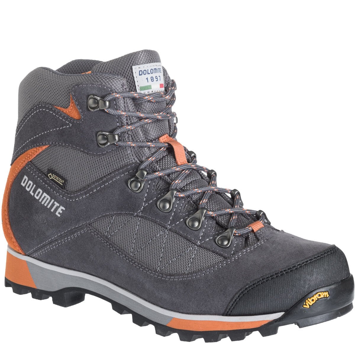 Dolomite Zernez GTX Trekking Erkek Bot-GRİ-TURUNCU