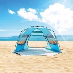 QuickUP Kapılı Otomatik Plaj Çadırı