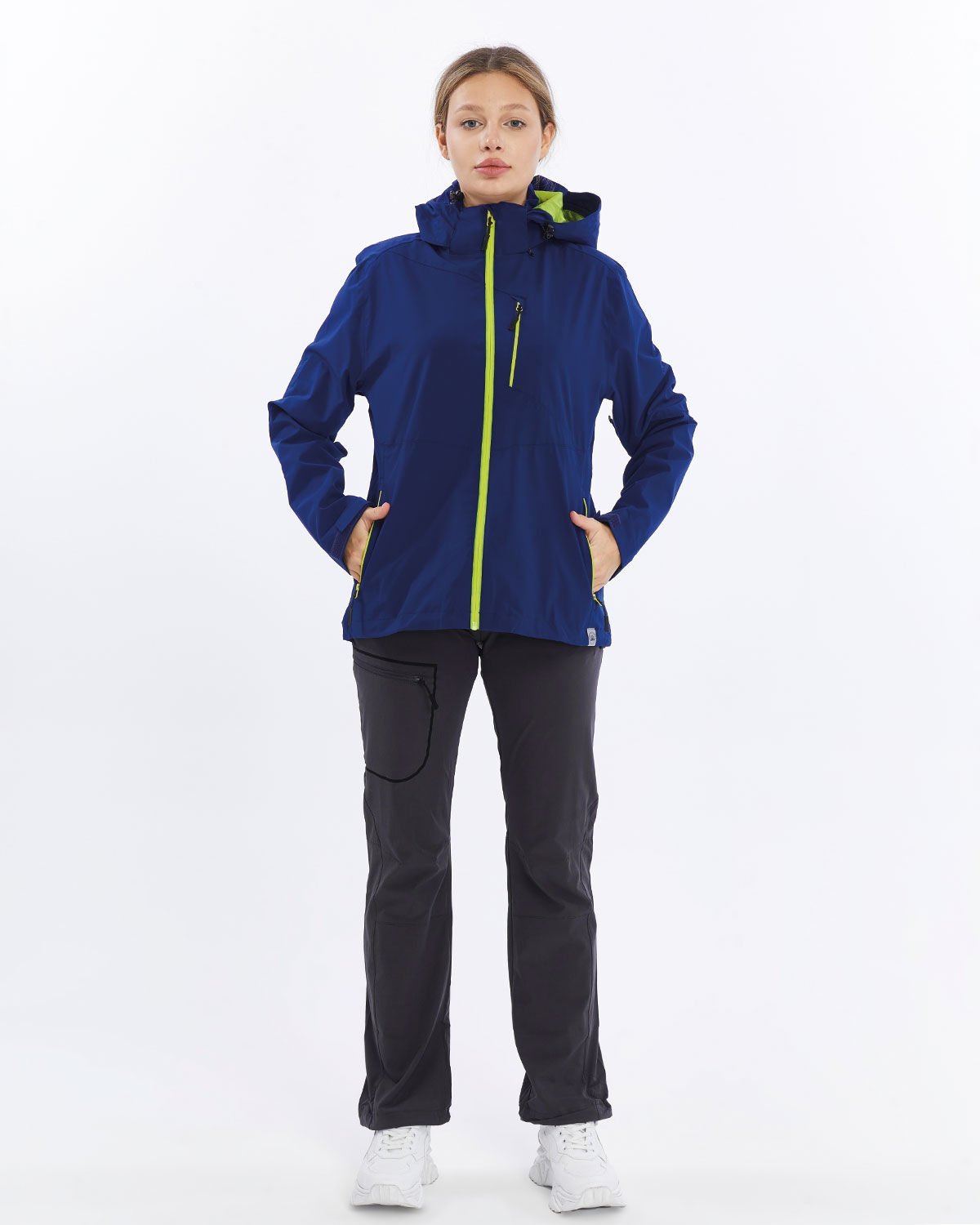 Mapamyumco Windbreaker Kadın Ceket-LACİVERT