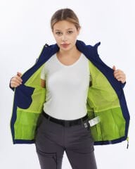 Mapamyumco Windbreaker Kadın Ceket-LACİVERT